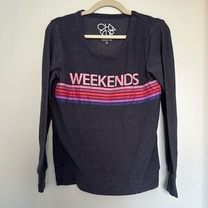 “Weekends” Chaser Sweater